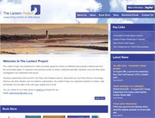 Tablet Screenshot of lanternproject.org.uk